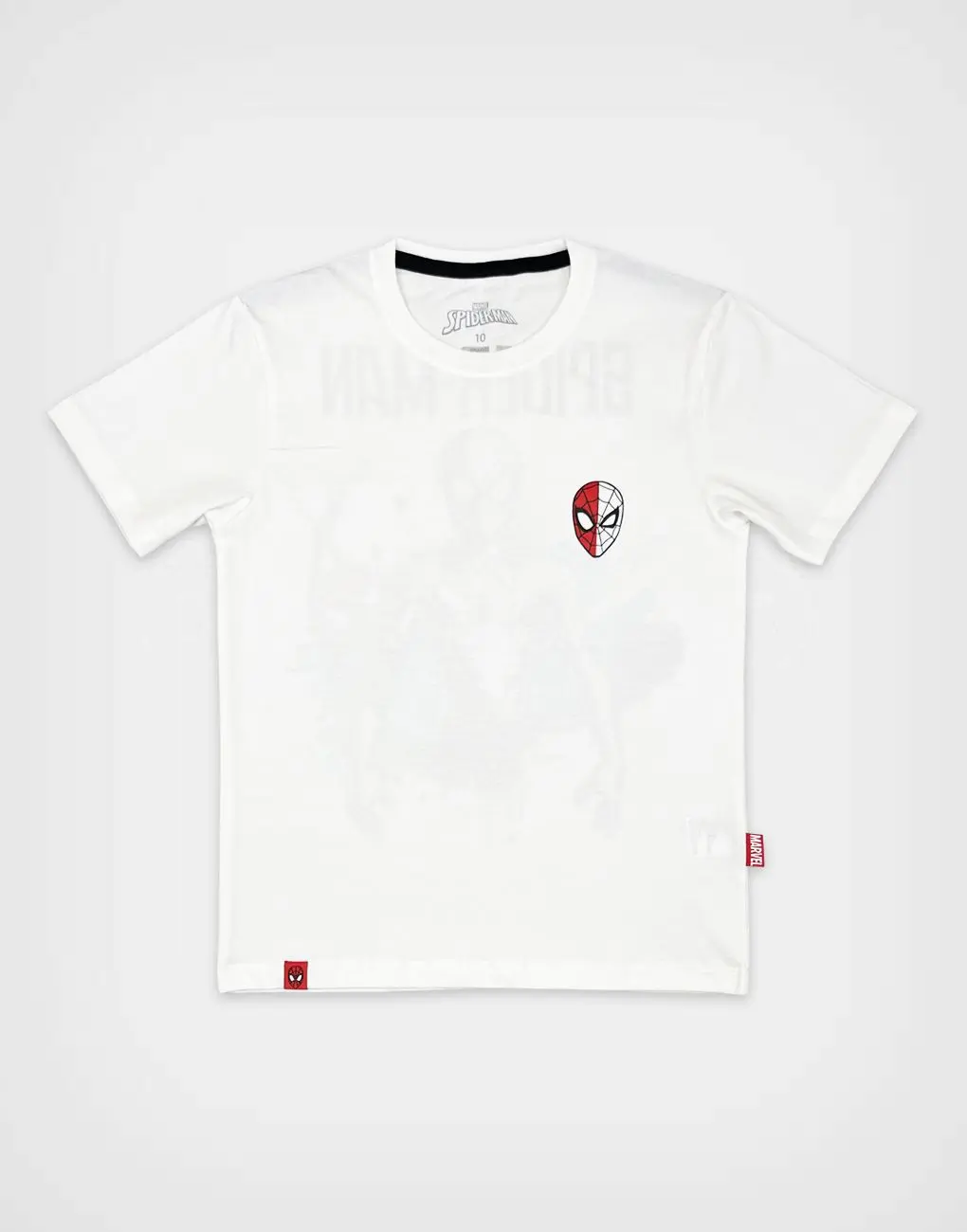Polo MC Marfil Spider Man Para Niños