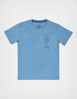 Polo MC Sonic 3 Azul Para Niños