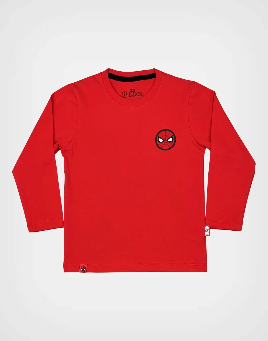 Polo ML Rojo Spider Man Friendly Neighborhood Para Niños