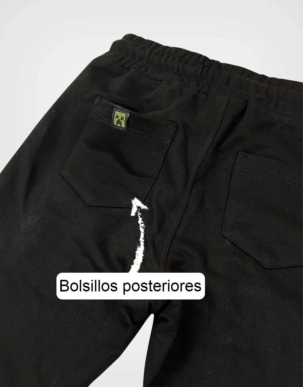 Pantalón Jogger Minecraft Color Negro + Verde Para Niños