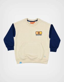 Polera Paw Patrol Color Beige + Azul Para Niños