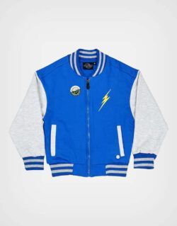 Casaca Bomber Sonic & Tails Color Azul Para Niños