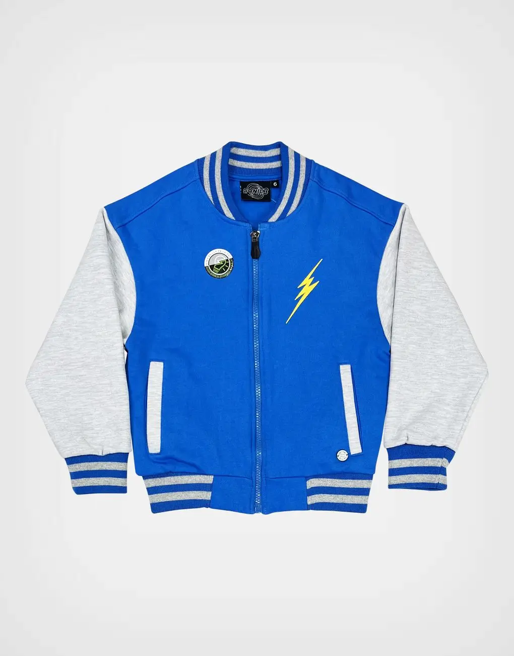 Casaca Bomber Sonic & Tails Color Azul Para Niños