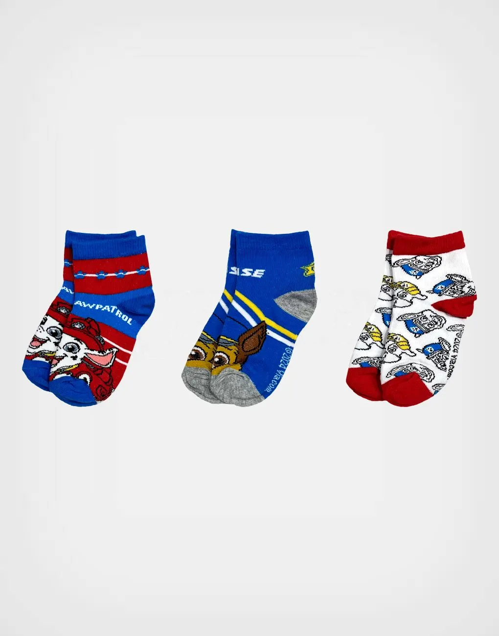 Medias Paw Patrol Pack 3 Pares Para Niños