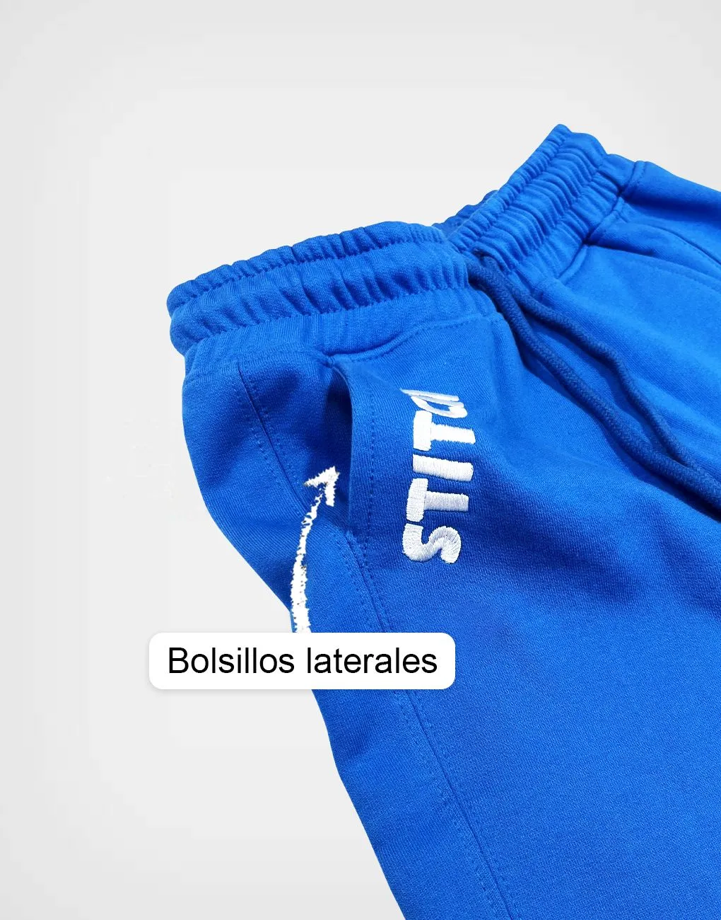 Pantalón Jogger Stitch Color Azul Para Niños
