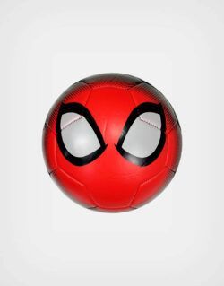 Pelota de Fútbol Spider Man Color Rojo + Negro