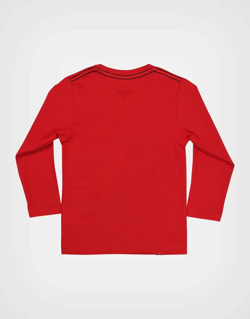 Polo Manga Larga Cars Rayo McQueen Color Rojo Para Niños
