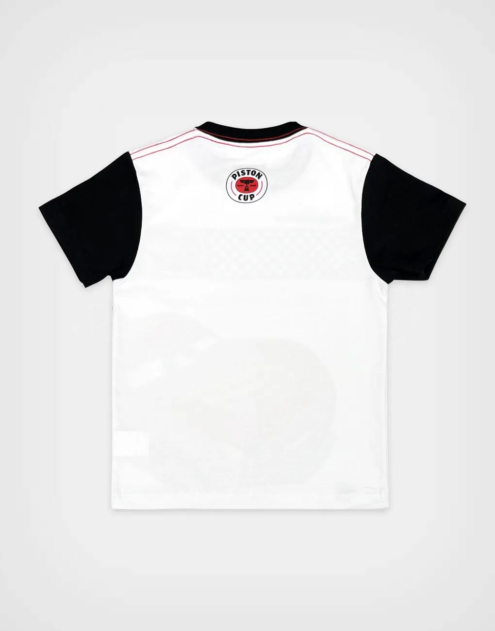Polo Premium Manga Corta Cars Rayo McQueen Color Blanco Para Niños