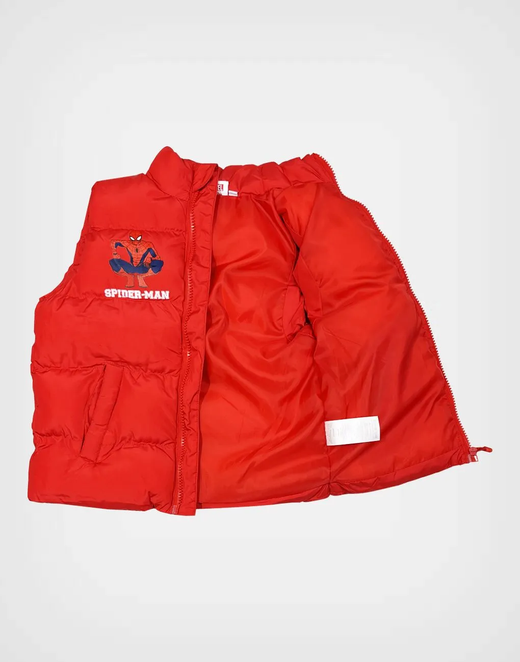 Chaleco Color Rojo Spiderman