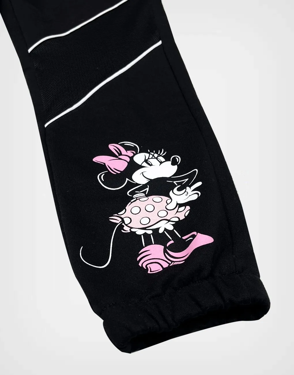 Jogger Color Negro Minnie Mouse XOXO
