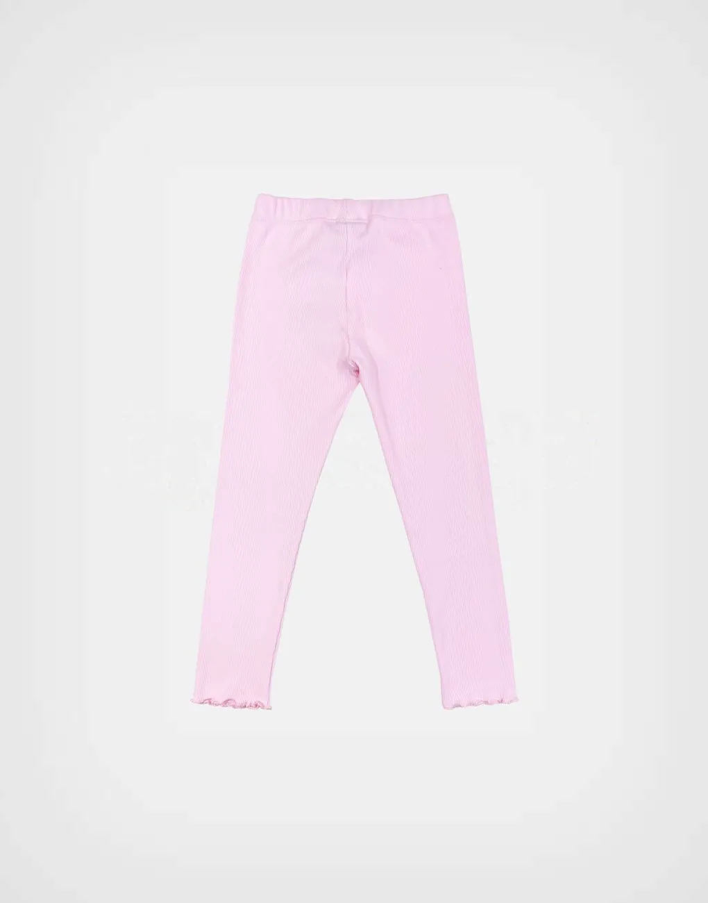 Legging Rib Minnie Mouse Color Rosa para Niñas