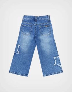Pantalón Jean Barbie Color Azul Para Niñas
