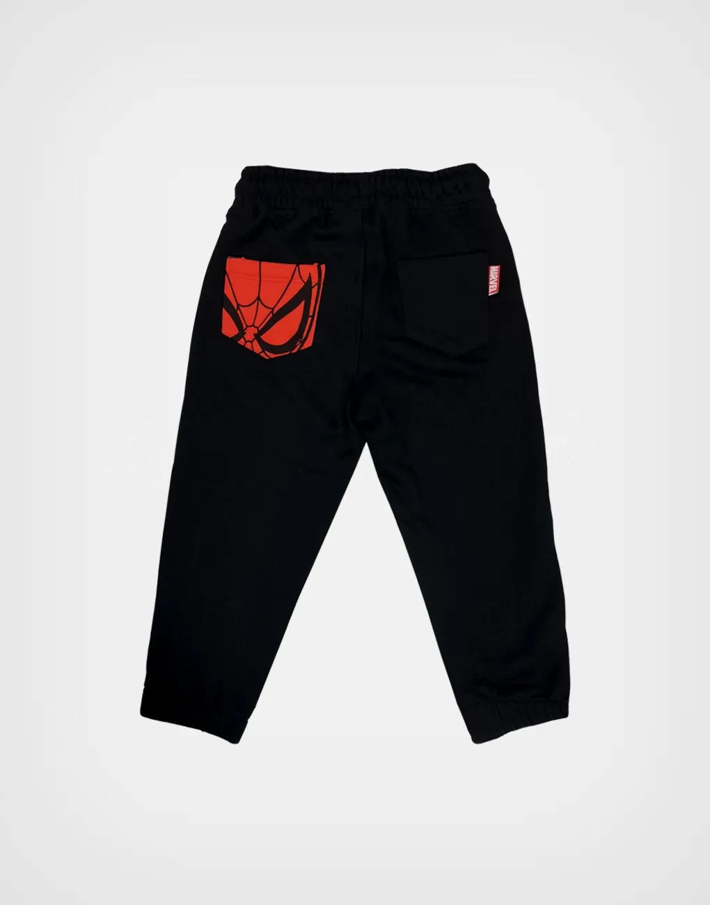Pantalón Jogger Spider Man Color Negro Para Niños