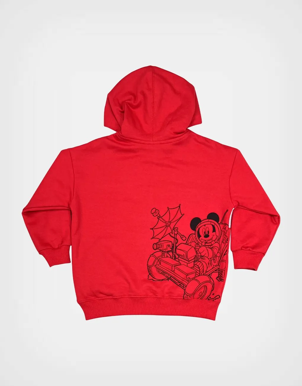 Polera Roja Con Capucha Mickey Mouse Para Niños