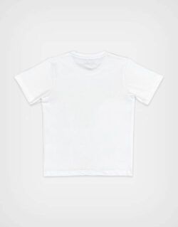 Polo Manga Corta Capibara Color Blanco Para Niños