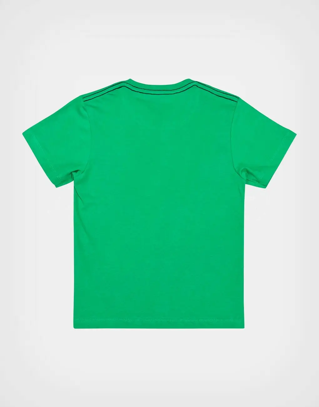Polo Manga Corta Minecraft Color Verde Para Niños