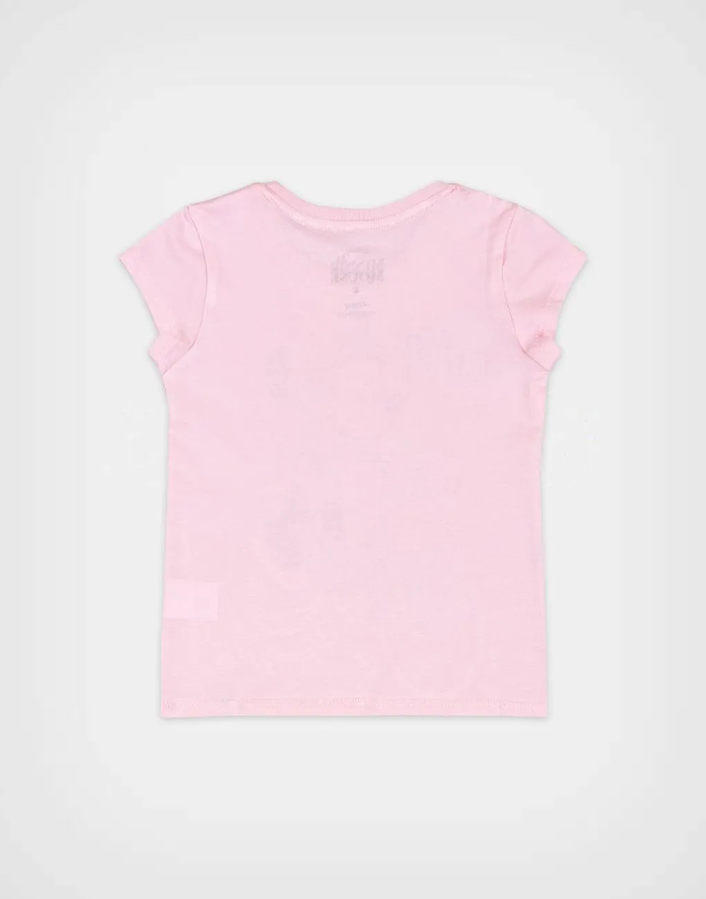 Polo Manga Corta Minnie Mouse Biker Color Rosa