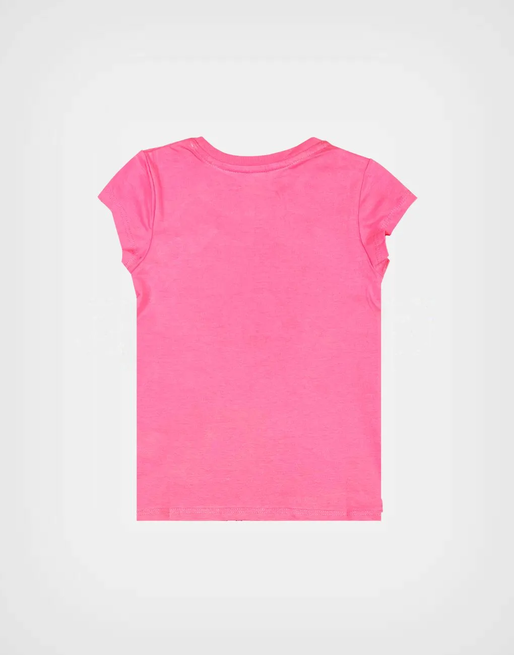 Polo Manga Corta Minnie Mouse Color Chicle Para Niñas