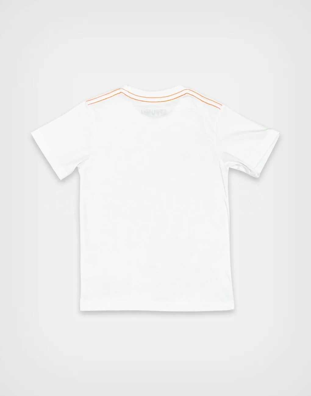 Polo Manga Corta Sprunki Color Blanco Para Niños