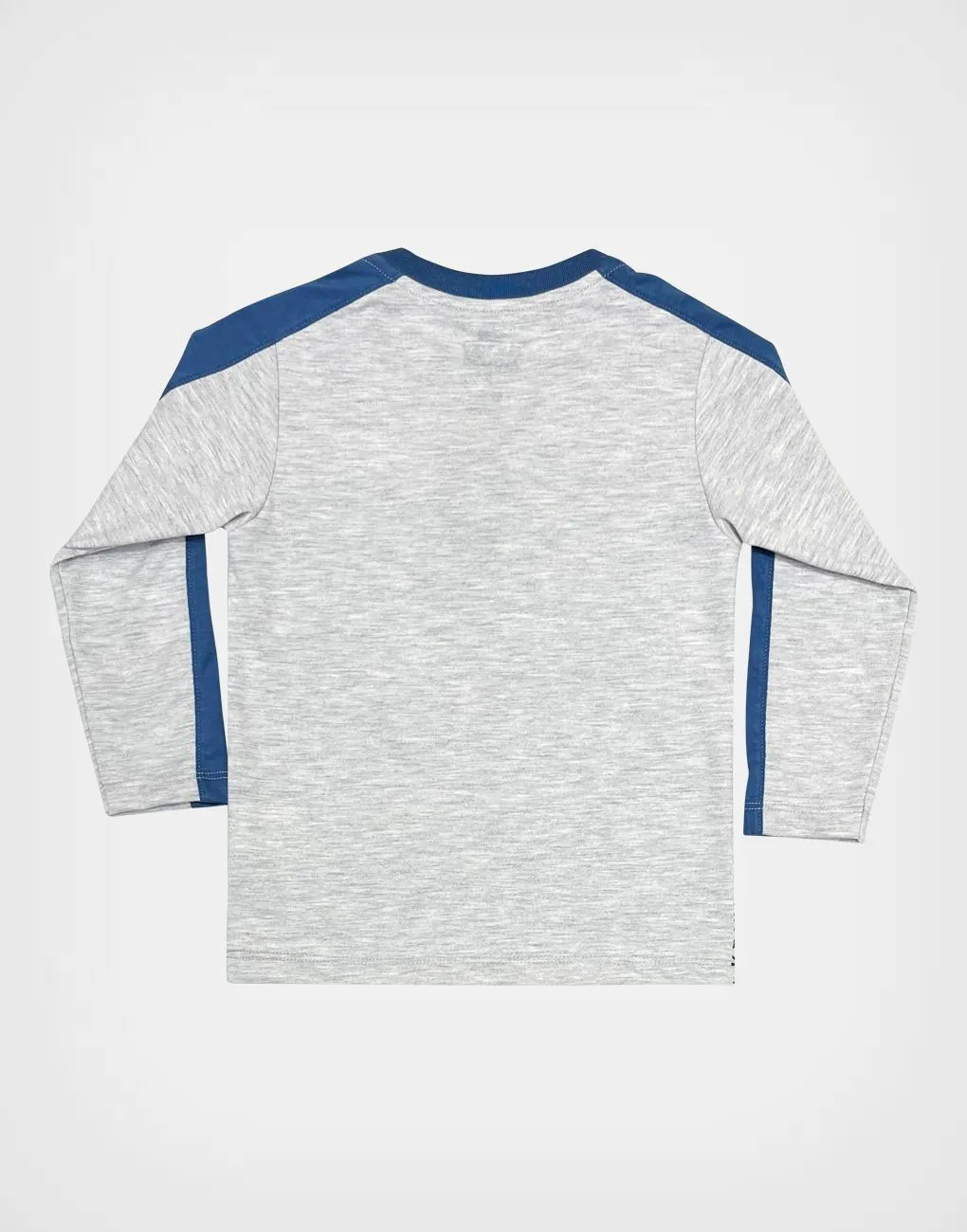 Polo Manga Larga Mickey Mouse Color Gris Para Niños