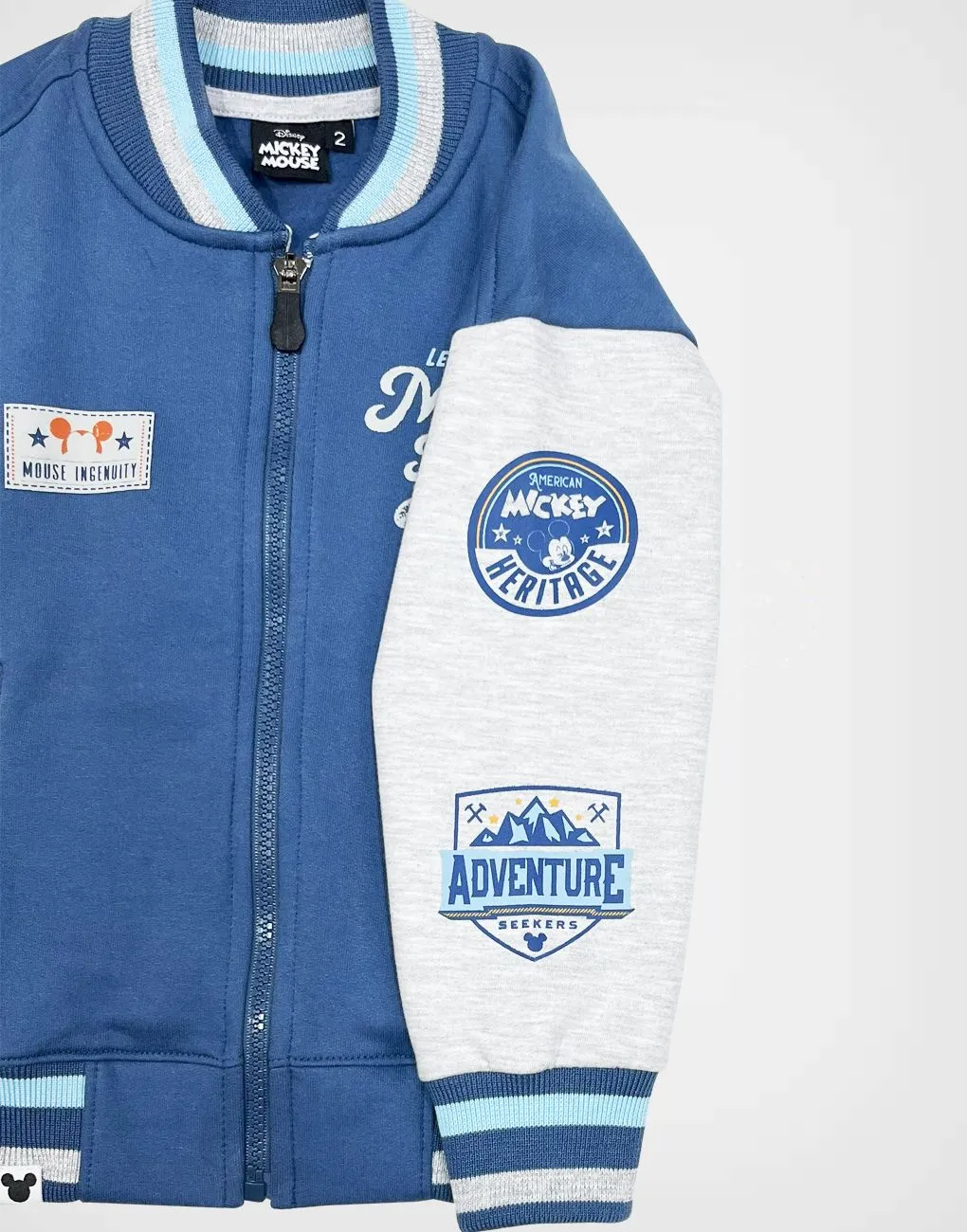 Casaca Mickey Mouse Color Azul para Niños