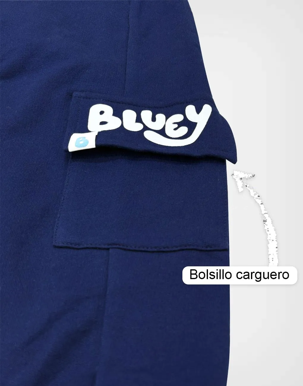 Pantalón Jogger Bluey Color Azul para Niños
