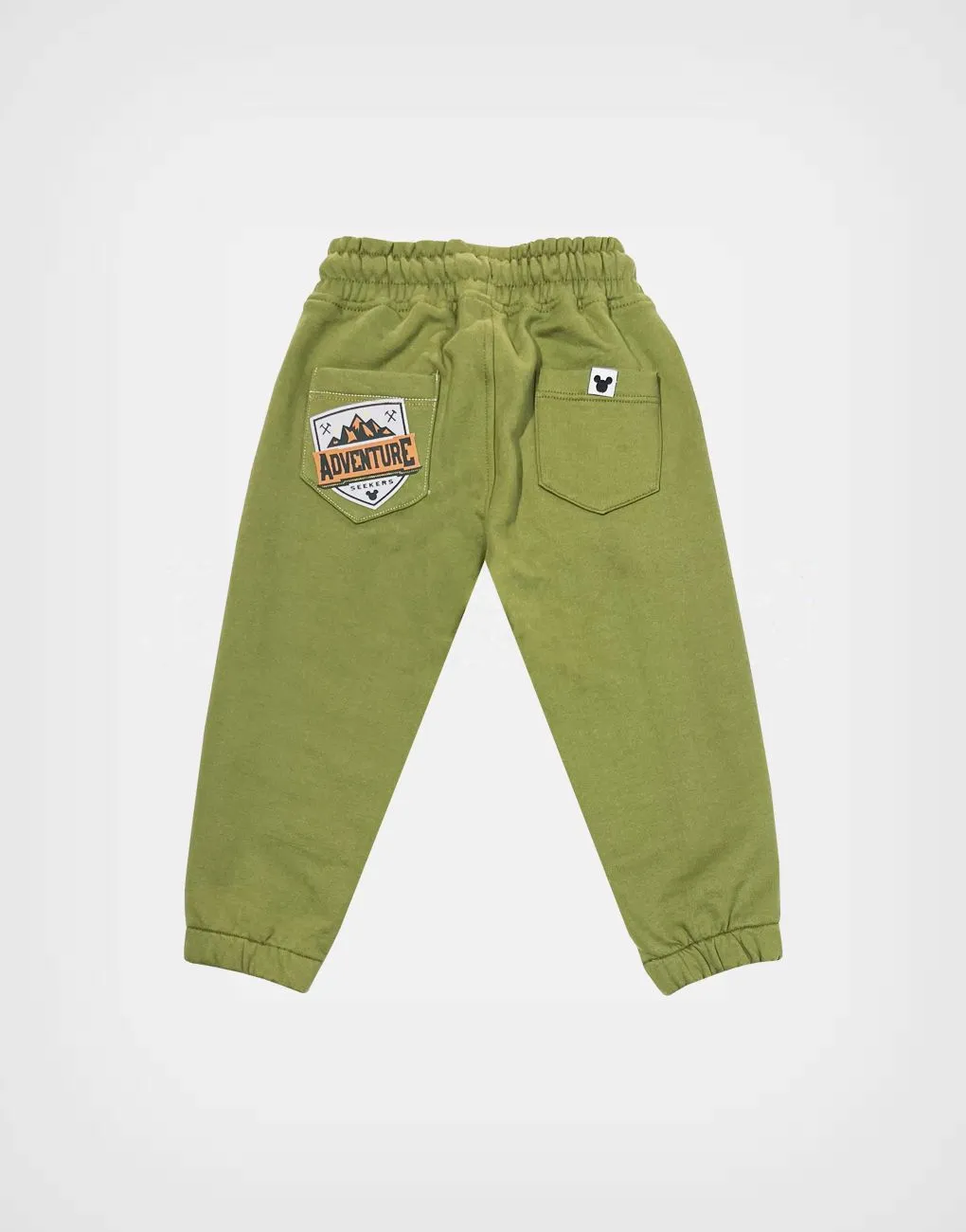 Pantalón Jogger Mickey Mouse Color Verde Safari para Niños