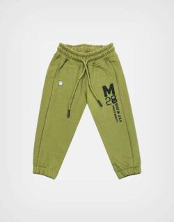 Pantalón Jogger Mickey Mouse Color Verde Safari para Niños