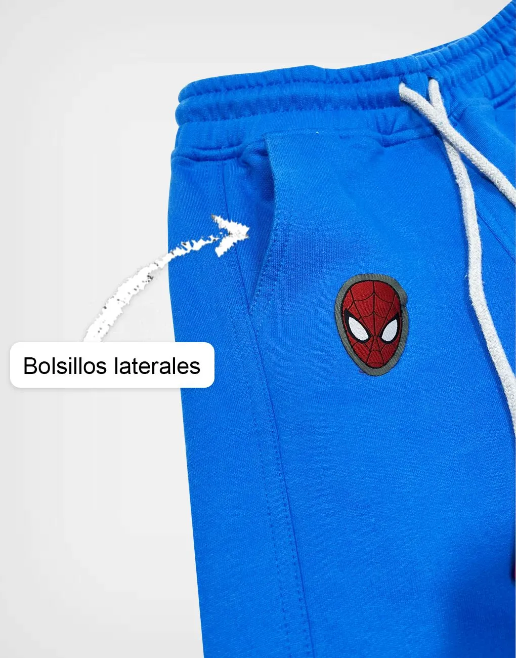 Pantalón Jogger Spider Man Color Azul para Niños