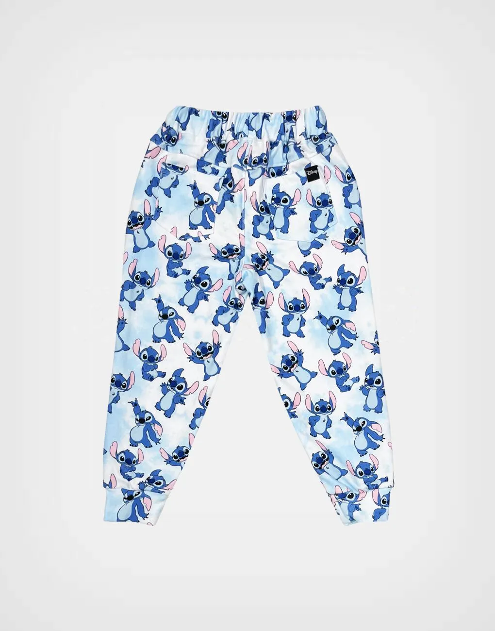 Pantalón Jogger Stitch Color Celeste para Niñas