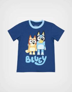 Pijama MC Bluey Color Azul Para Niños