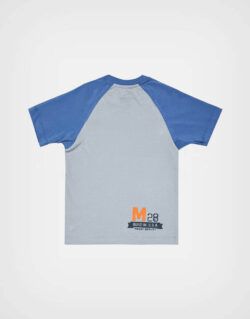 Polo Manga Corta Mickey Mouse Explore Color Azul para Niños