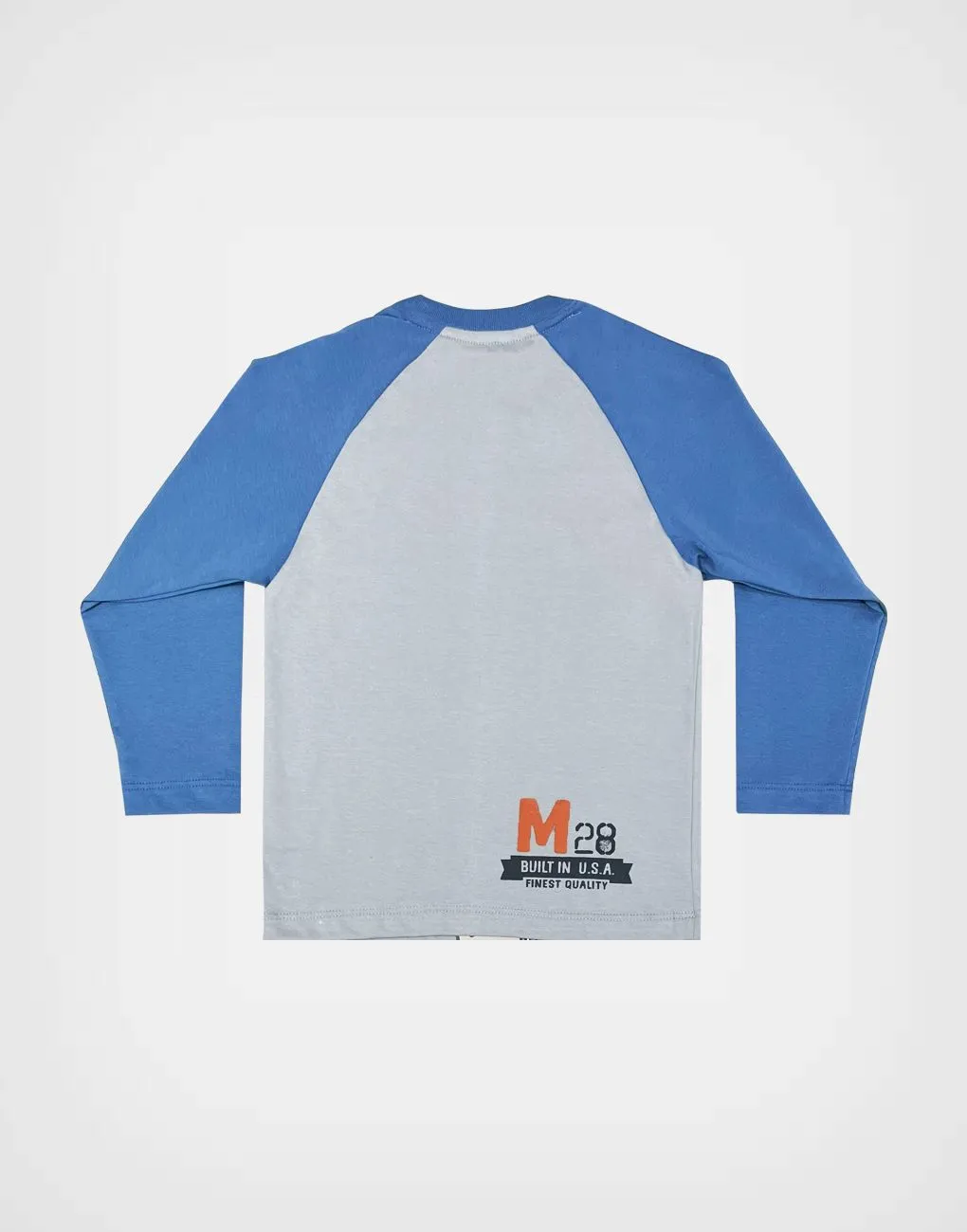 Polo Manga Larga Mickey Mouse Explore Color Azul Para Niños