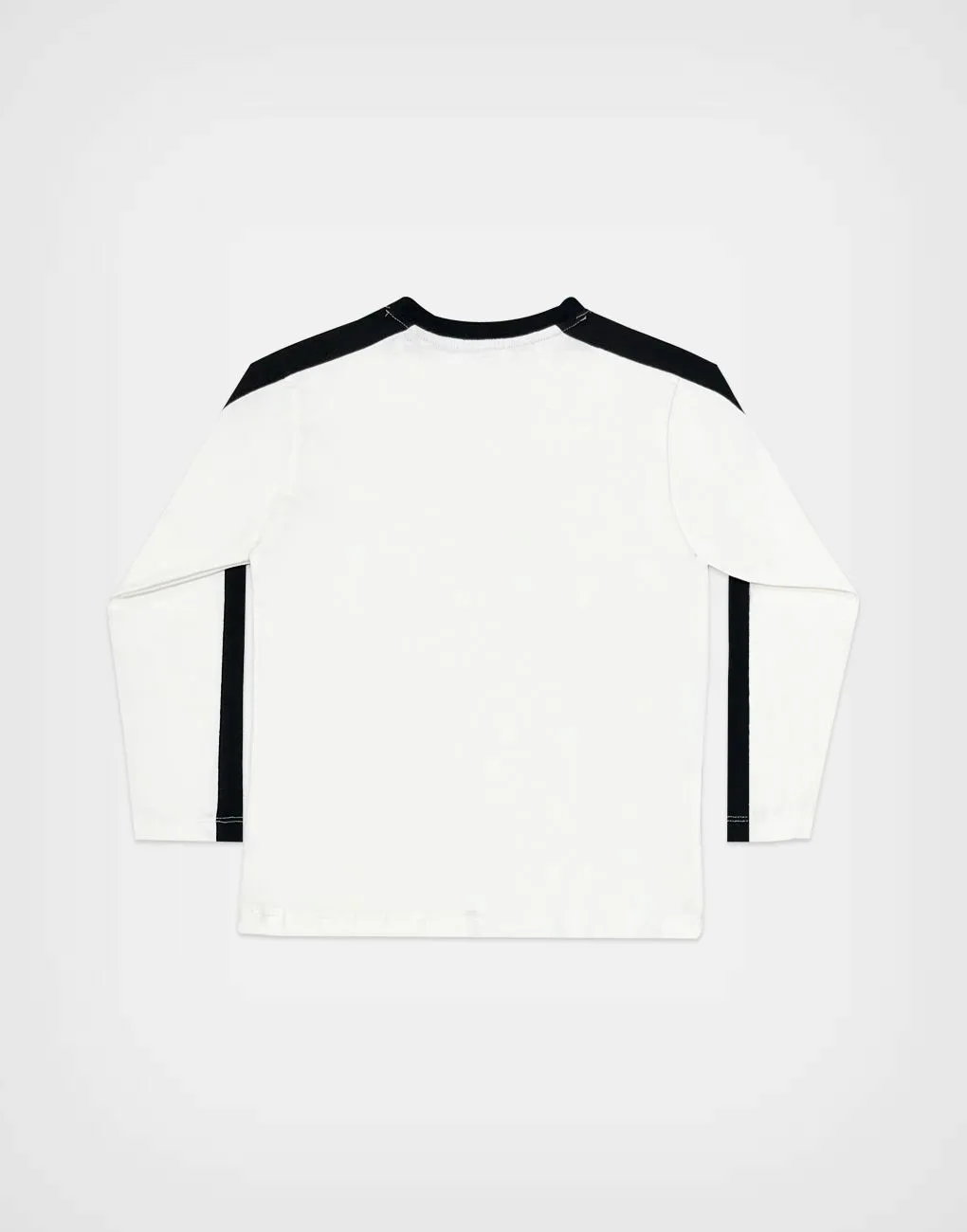 Polo Manga Larga Sonic Shadow Color Beige Para Niños