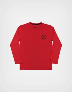 Polo Manga Larga Spider Man Venom Color Rojo Para Niños