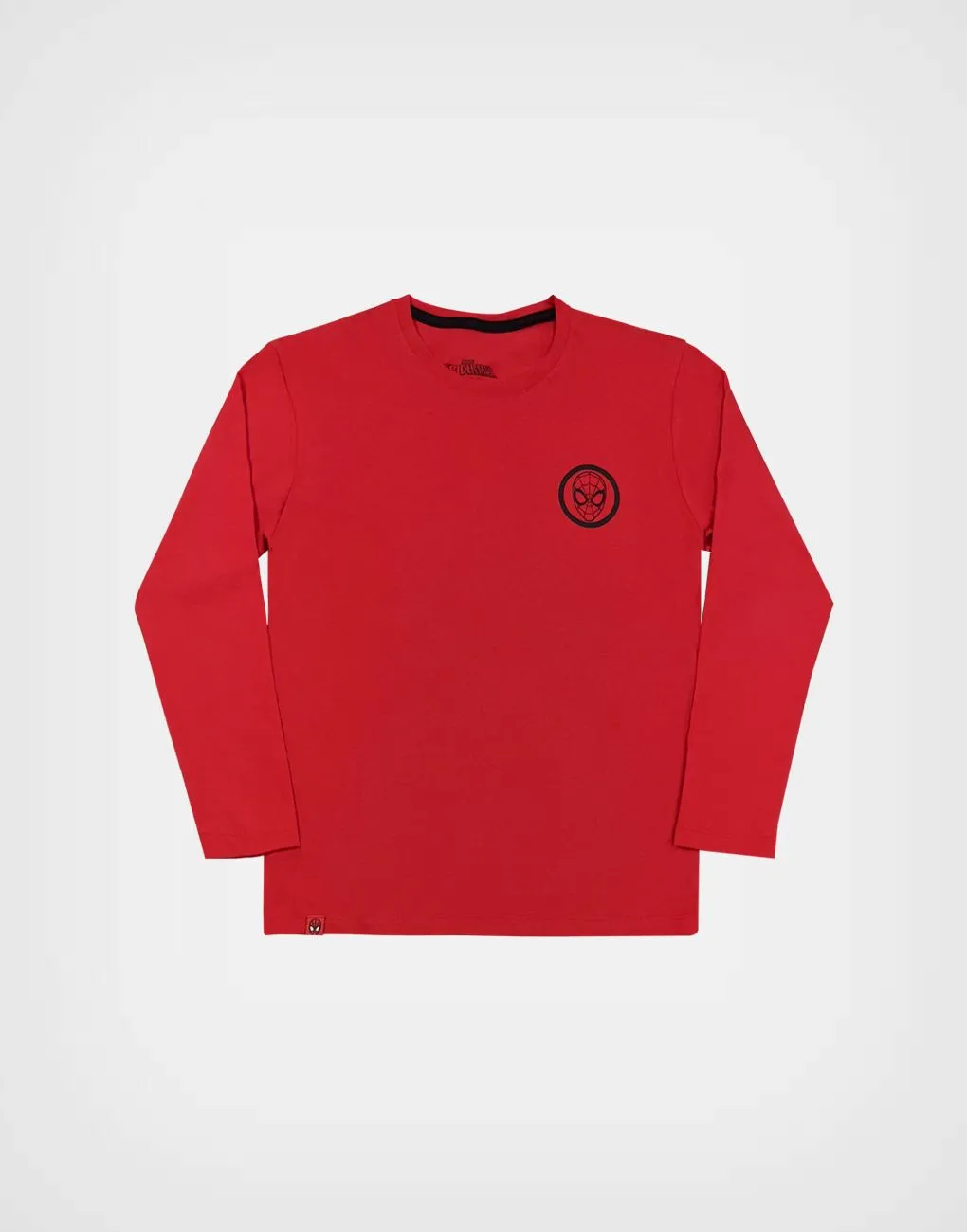 Polo Manga Larga Spider Man Venom Color Rojo Para Niños