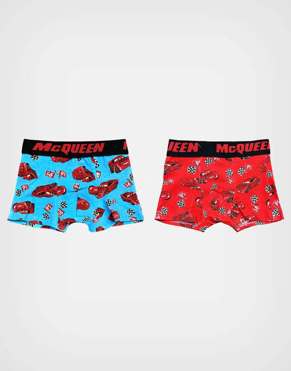 Boxer Cars (Rayo McQueen) Pack de 2 Para Niños