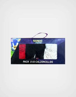 Calzoncillos Sonic Shadow Pack de 3 und Para Niños