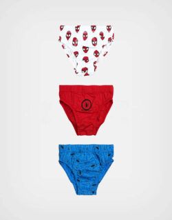 Calzoncillos Spider Man Color Azul Pack de 3 und Para Niños