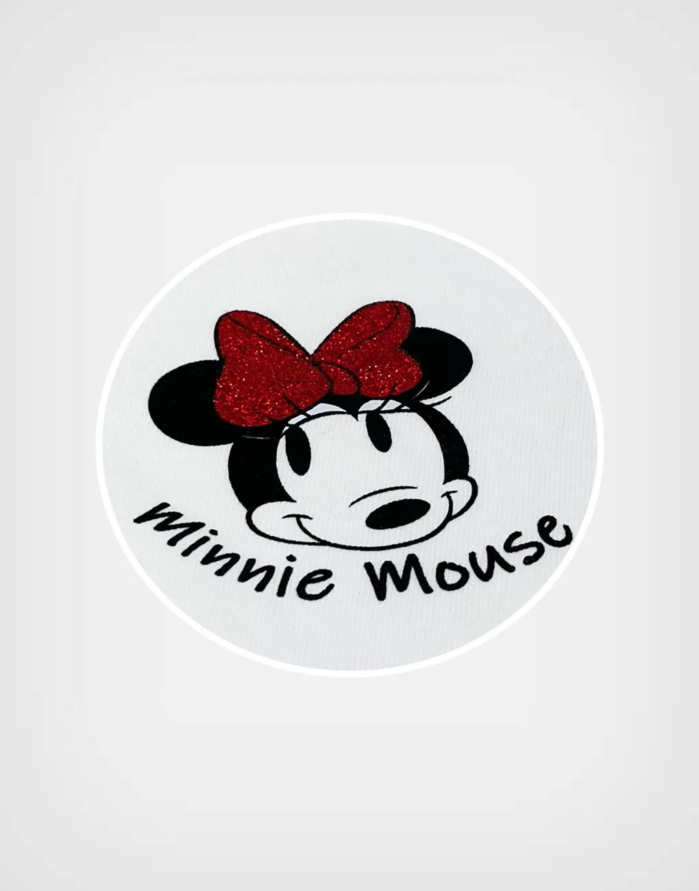 Casaca Crop Color Beige Minnie Mouse