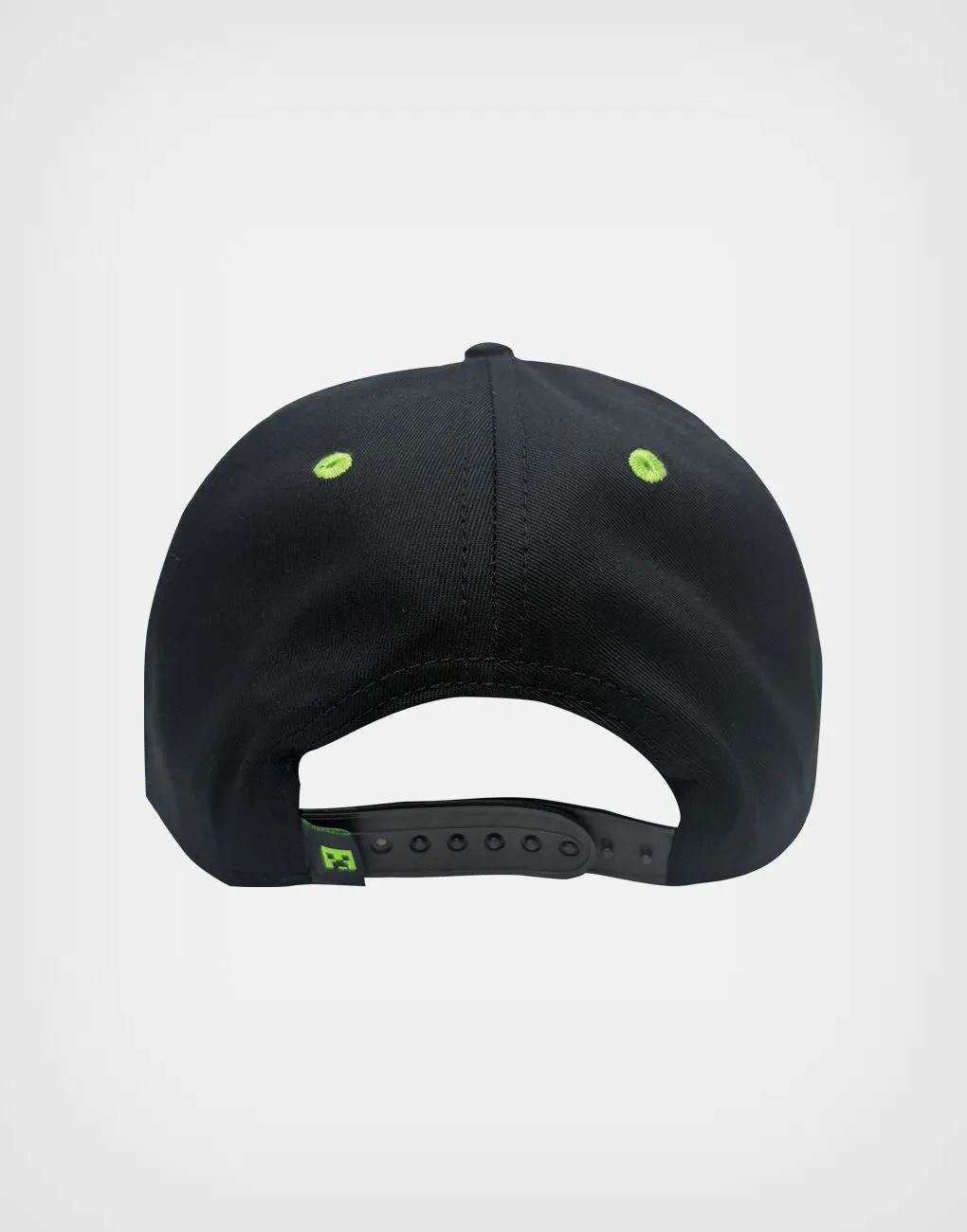 Gorra Minecraft Creeper Color Verde Para Niños