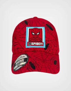 Gorra Spider Man Color Rojo Para Niños