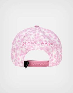 Gorra Stitch y Angel Color Rosa Para Niñas