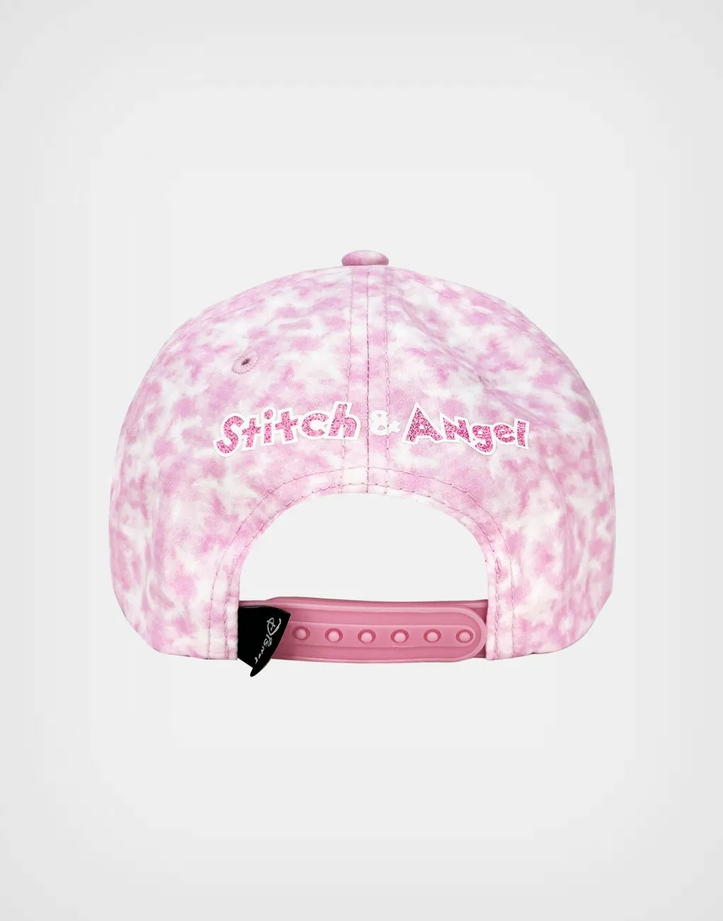 Gorra Stitch y Angel Color Rosa Para Niñas