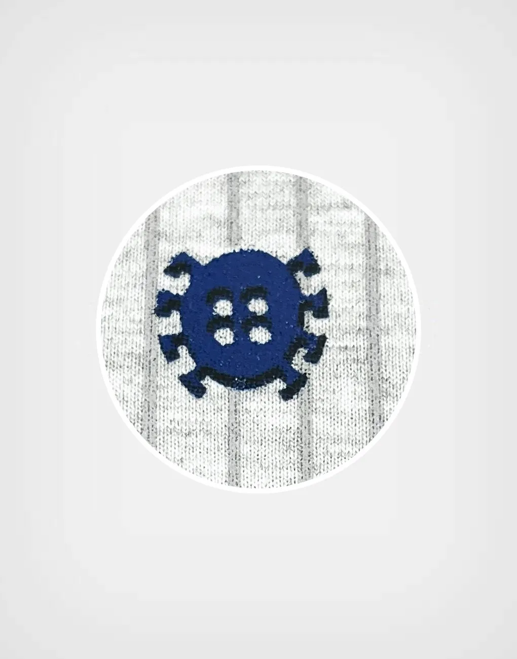 Polo Manga Larga Spider Man Color Azul + Gris Para Niños