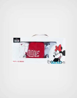 Truzas Minnie Mouse Rojo Pack de 3 und Para Niñas