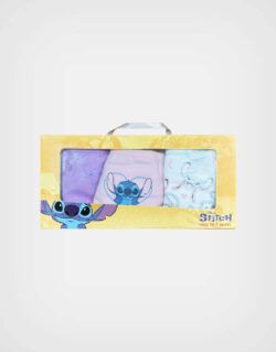 Truzas Stitch Color Lila Pack de 3 und Para Niñas