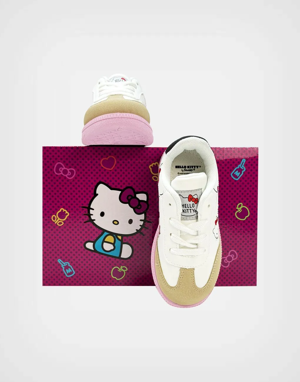 Zapatillas Hello Kitty Color Blancas Para Niñas
