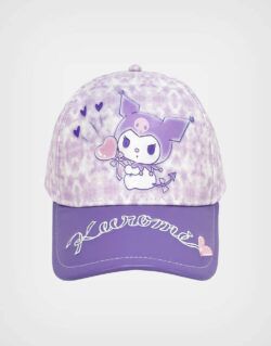 Gorra Kuromi Color Lila Para Niñas