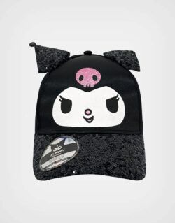 Gorra Kuromi Color Negro Para Niñas